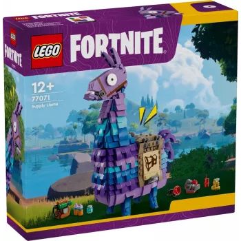 Uzglabāšanas rotaļlieta LEGO 77071 Fortnite Llama konstrukcijas rotaļlieta – LEGO zīmola uzglabāšanas un izstādes vienība