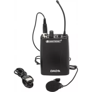 Bezvadu raidītājs Omnitronic 863–865 MHz modelis 13106979 audio sistēmām