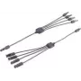 shiverpeaks ®-PV4 T-adaptera kabeļu komplekts, 4/1, 4mm², melns/melns, 30cm (BS02-21034)