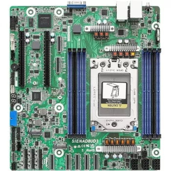 Mātesplate ASRock SIENAD8UD3, AMD 800 sērija, Socket SP6, micro-ATX
