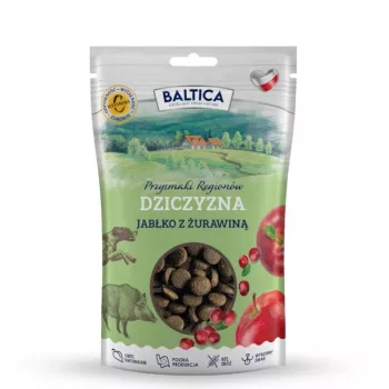 BALTICA reģionālie gardumi Brieža gaļa ar ābolu - suņu kārums - 100g