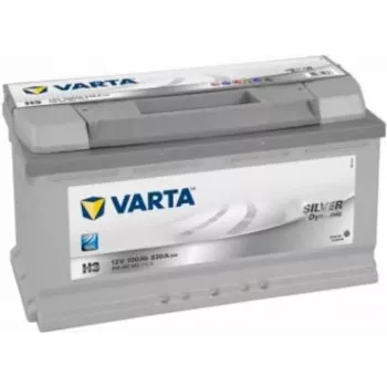 Automašīnas akumulators Varta Silver Dynamic H3 — 12V 100Ah, startera akumulators vieglajiem automobiļiem
