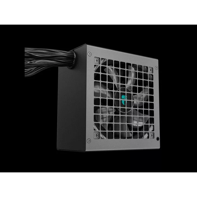 ATX barošanas bloks DeepCool PF600X 600W 80 PLUS Bronze, 600 W, 12 cm ventilators, ATX 2.52, 24-pin, 2×(6+2) PCIe, 8×SATA