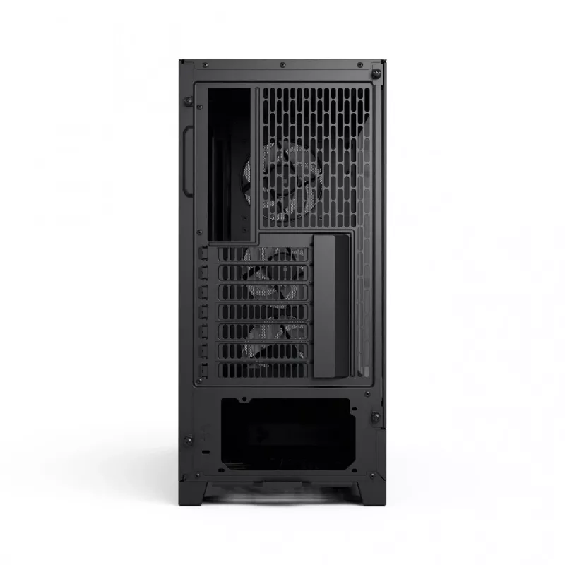 Fractal Design Pop 2 Air Melns Solid mid-tower datora korpuss — ATX atbalsts, 3x 120 mm priekšējie ventilatori, 2,5/3,5 collu diskdziņu nodalījumi, 215×481×462 mm
