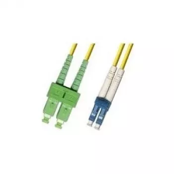 Microconnect FIB841010 InfiniBand/optiskās šķiedras kabelis 10 m SC LC Dzeltens