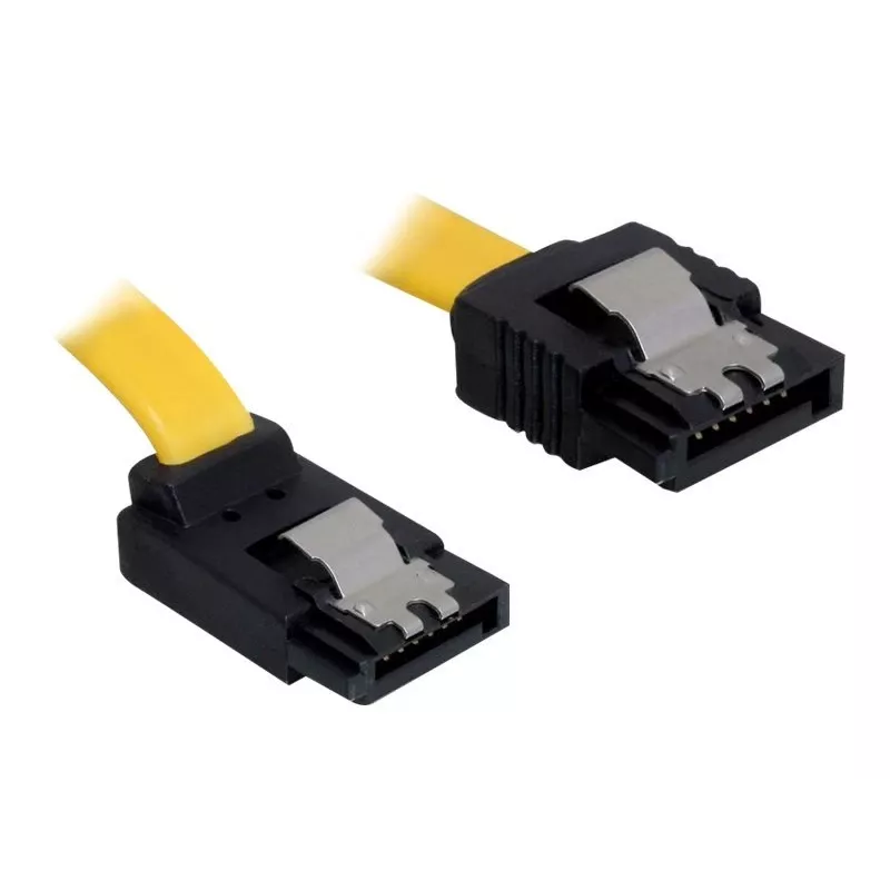 SATA kabelis DeLOCK 82472 0.3m dzeltens