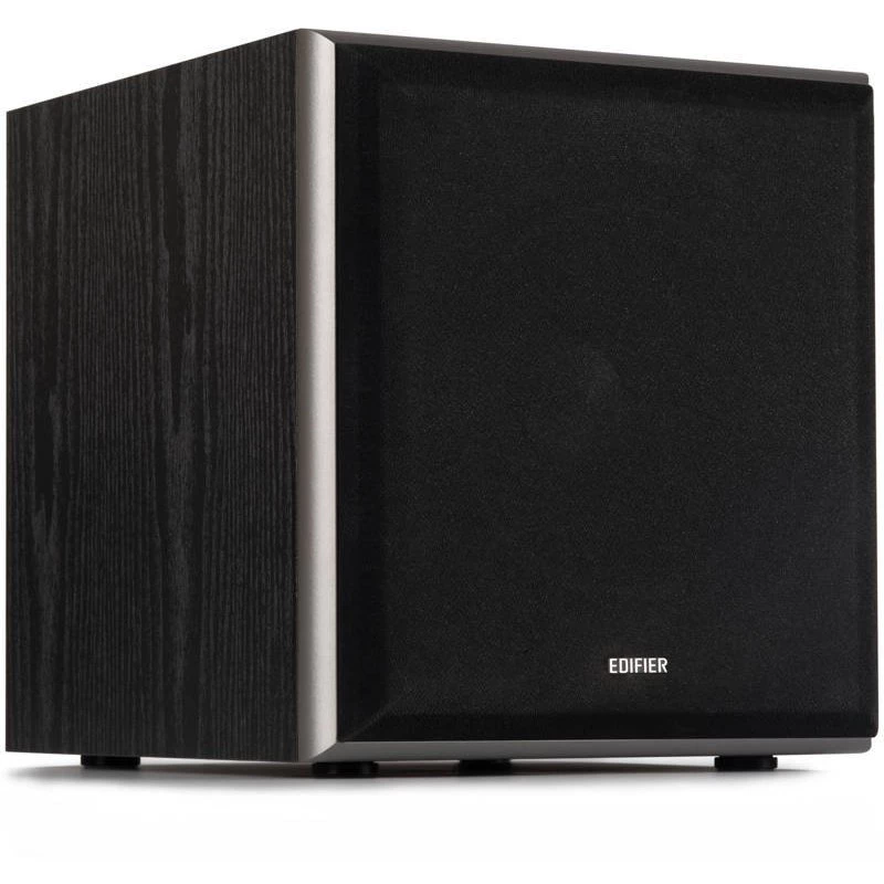 Aktīvais zemfrekvences skaļrunis Edifier T5, stereo RCA ieeja/izeja, melns, 70 W (nedaudz bojāts iepakojums)
