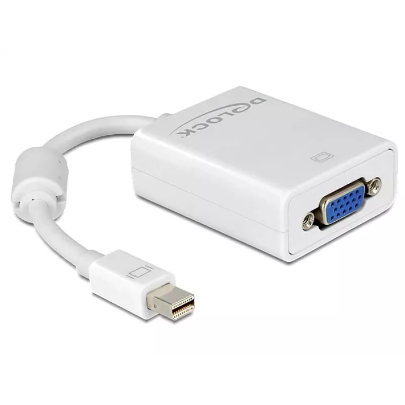 Adapteris mini DisplayPort→VGA DeLOCK 65130