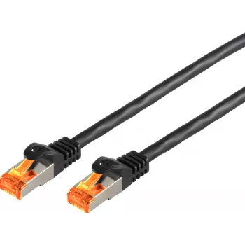 Tīkla kabelis S/CONN 08-26485 melns 30 m Cat6a S/FTP
