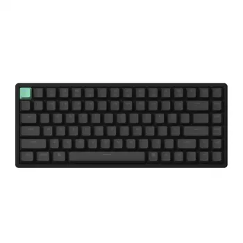 Mehāniskā bezvadu tastatūra Keychron K2 — kompakta 84 taustiņu melna, Bluetooth un USB‑C, RGB fona apgaismojums