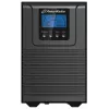 Nepārtrauktas barošanas avots PowerWalker VFI 1000 TGB — 1 kVA (900 W), dubultās pārveidošanas tiešsaistes režīmā, 4× C13 izejas, USB, RS-232, EPO