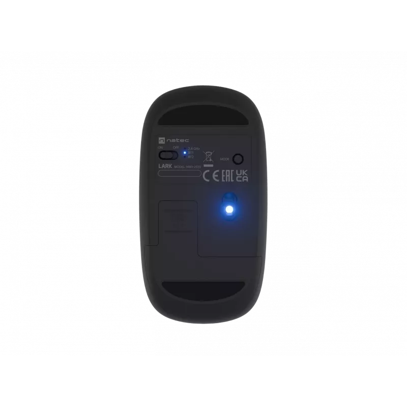 Natec pele | Lark | Bezvadu | 2,4 GHz, Bluetooth | Antracīta