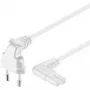 CEE 7/16 - IEC-60320-C7 savienotājs Goobay 97345 0.75m