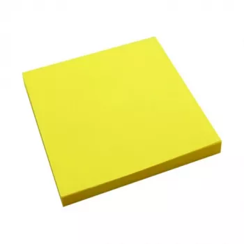 Stiky notes Forpus, Neon, 75x75mm, dzeltena (1x80)