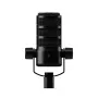 Studijas mikrofons RØDE PodMic USB — kardioīds XLR/USB, 24 bitu/48 kHz, USB-C, austiņu izeja, rotējoša skaļuma poga, melns