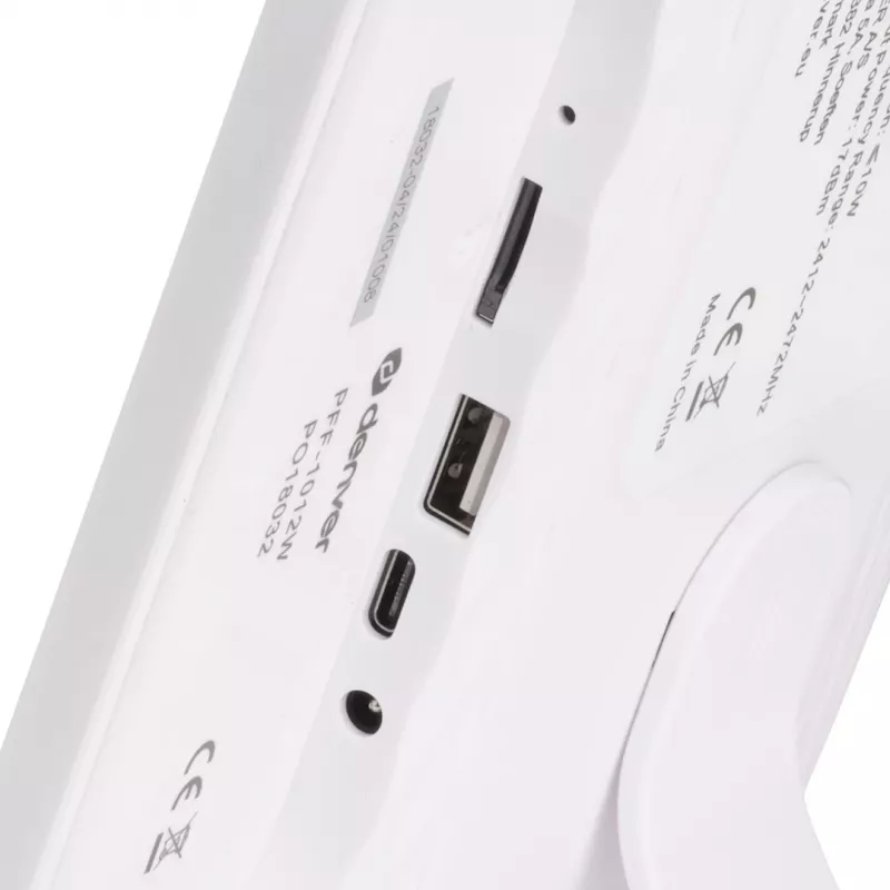 Denver PFF-1012 digitālais foto rāmis balts 25,6 cm (10,1 inch) Skārienekrāns Wi-Fi