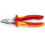 Kabeļu presēšanas kombinētais instruments Knipex 97 78 180 T
