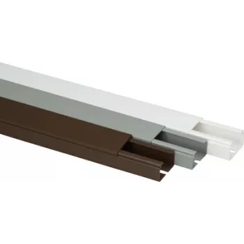 Heidemann 09964 Kabeļu kanāls (G x P x A) 2000 x 25 x 40 mm 1 gab. brūns (09964)