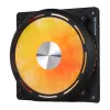 Darkflash DE8 dzesēšanas ventilators (melns)