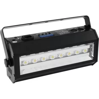 Strobe light EUROLITE Strobe COB PRO 8x20W DMX, 8 x 20W COB gaismas diodes, DMX vadība