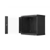 Sienas skapis LANBERG WF03-5309-10B, 9U, 500×350×540 mm, maks. slodze 60 kg, melns