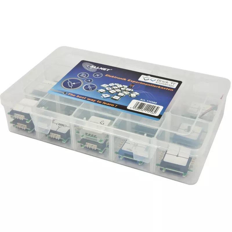 Izglītojošs ķieģeļu komplekts ALLNET BrickRknowledge Basic Set ALL-BRICK-0653 — izglītojošs būvkomplekts, materiāli angļu valodā