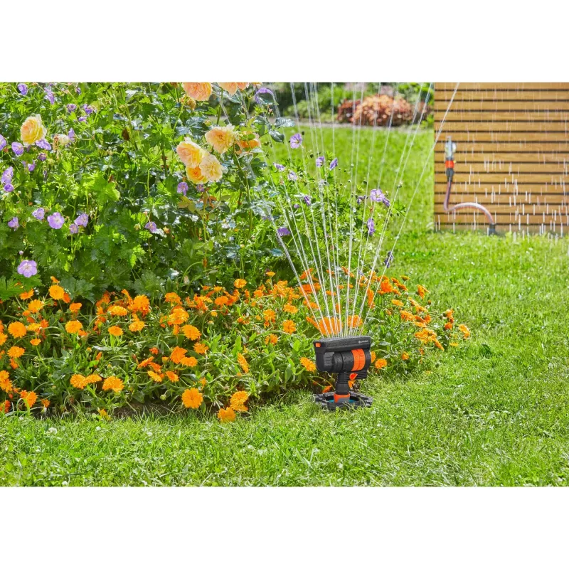 Apļveida ūdens smidzinātājs Gardena 8272-20 Plastmasa Melns