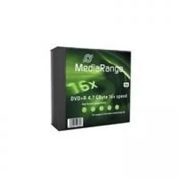 MediaRange - 5 x DVD+R - 4,7 GB (120 min.) 16x - plānais juvelierizstrādājumu futlāris (MR419)