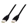 Assmann USB savienojuma kabelis. tips A M/M. 3.0m. USB 2.0 saderīgs. UL. bl (AK-300100-030-S)