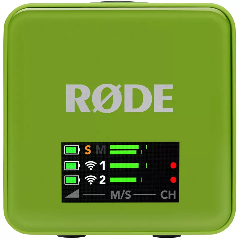 RØDE Wireless GO III zaļa - bezvadu mikrofonu sistēma (zaļa)
