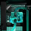 Ūdens bloks EK Water Blocks Akrils Misiņš Melns Sudrabs