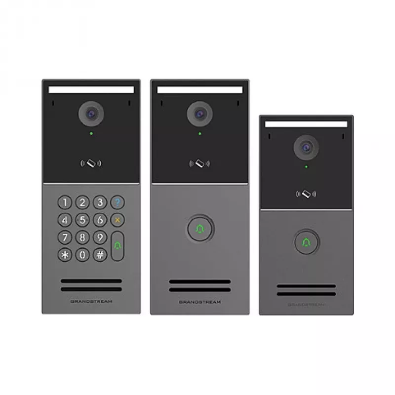 Video domofons Grandstream GDS3727, 4 MP, H.264, IP66/IK07, SD līdz 256 GB, 3 W skaļrunis
