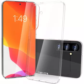 StyleShell Flex, tālruņa vāciņš caurspīdīgs, Samsung Galaxy S24 Plus