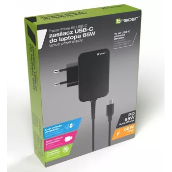 barošanas adapters for Notebook Prime 65W USB C