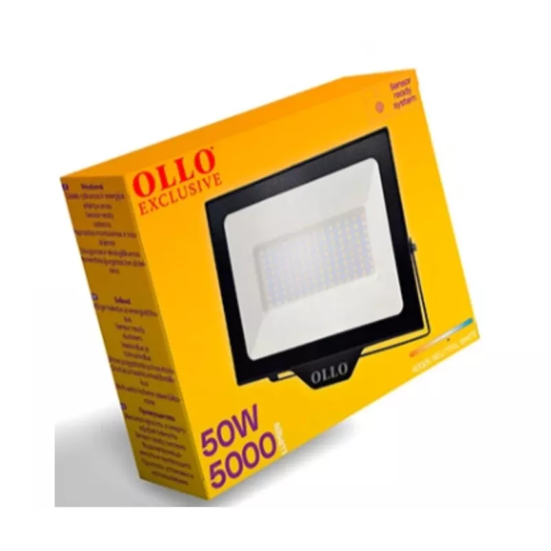 Lampa | OLLO | Enerģijas patēriņš 50 vati | Gaismas plūsma 5000 lūmenu | 4000 K | AC220-240V | Staru kūļa leņķis 110 grādi | VS121C-50W-40K
