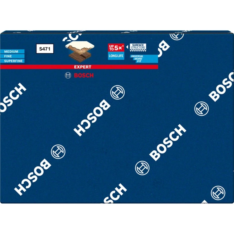 Bosch S471 Slīpēšanas sūklis Super smalks graudiņš 1 gab.