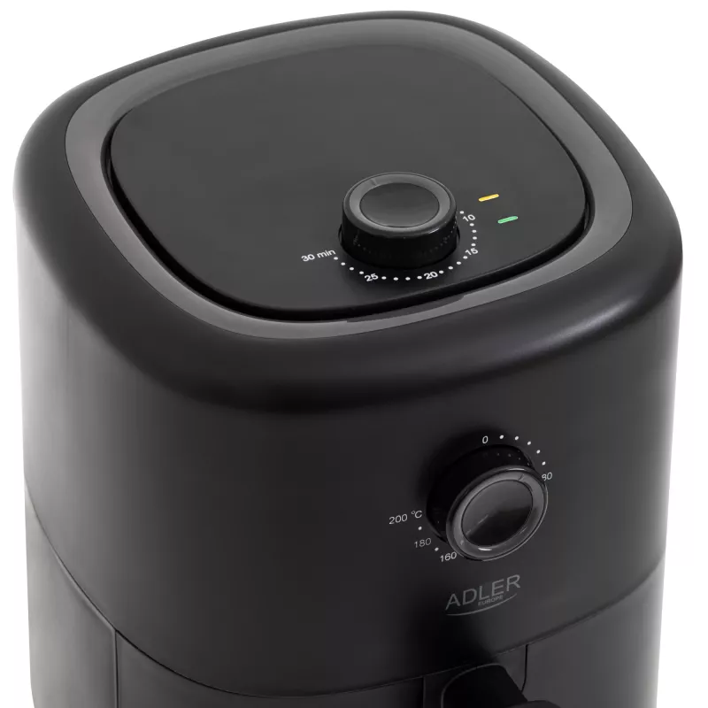 Adler AD 6310 fritieris Single 3 L 2200 W Karstā gaisa fritieris Melns