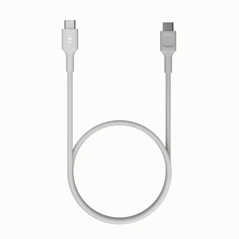 Kabelis USB-C-USB-C PowerStream 100W pīts 1,2m balts