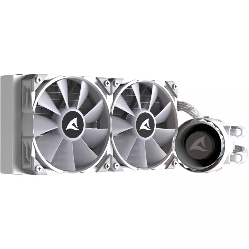 S80 RGB White AIO 240mm, Liquid Cooling White