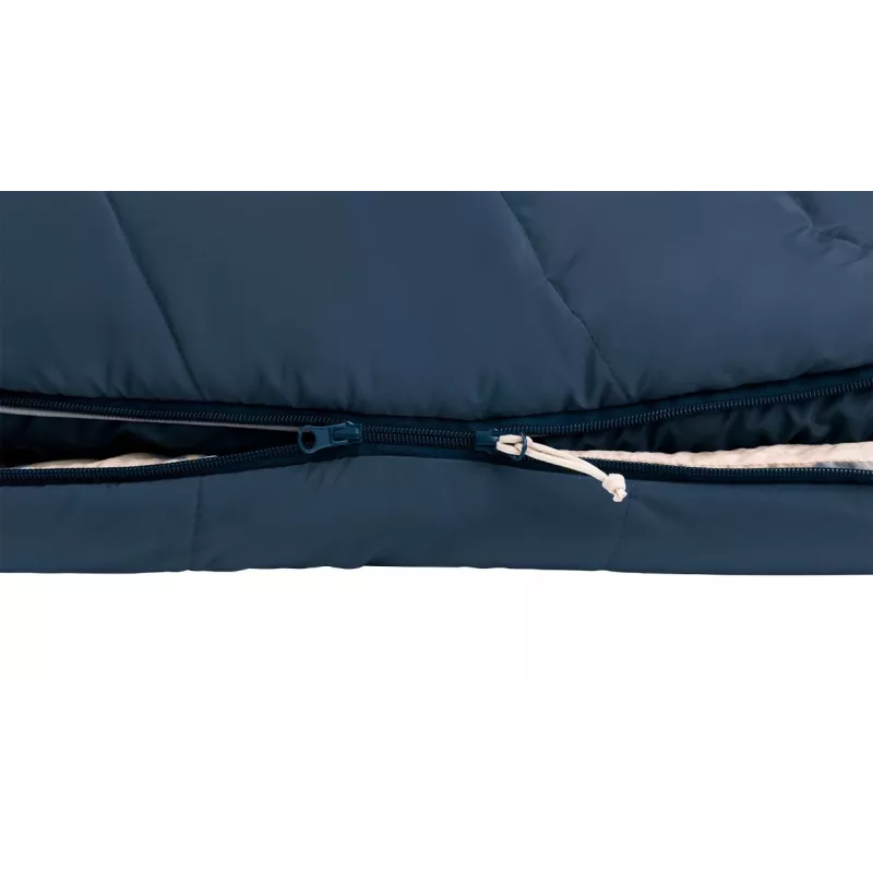 Guļammaiss Outwell Convertible Junior bērnu mūmijas tipa, poliesteris, zils — 1700 mm garums, 630 mm platums, lietotājiem līdz 150 cm