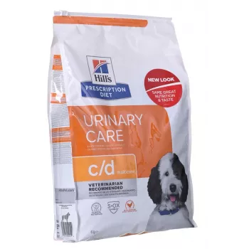 HILL'S PRESCRIPTION DIET Canine Urinary Care c/d Multicare sausā suņu barība ar vistu 1,5 kg