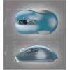 Bezvadu pele YENKEE YMS2010BE divu režīmu ergonomiska, 2,4 GHz USB uztvērējs + Bluetooth 5.1, 4 līmeņu DPI 1000–3200, 6 pogas