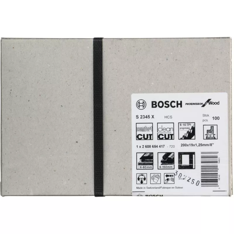 Zobenzāģa asmens Bosch S 2345 X Augsta oglekļa tērauda 20 cm