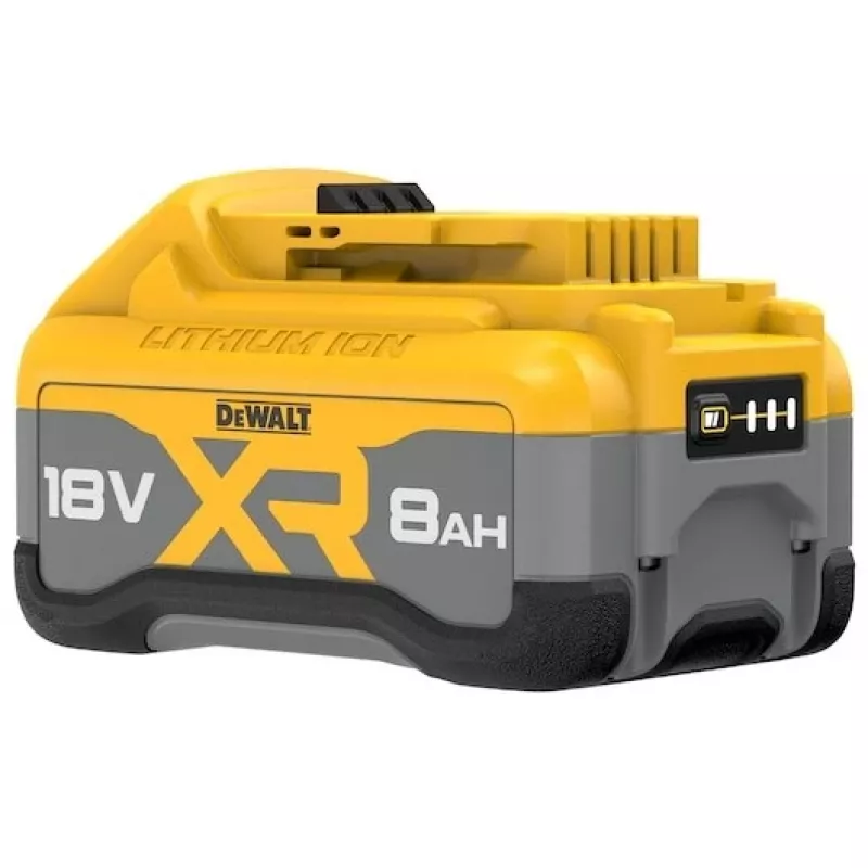 Baterijas lādētājs DeWalt DCB1880-XJ 18V 8Ah — lādētājs DeWalt 18V akumulatoru blokiem