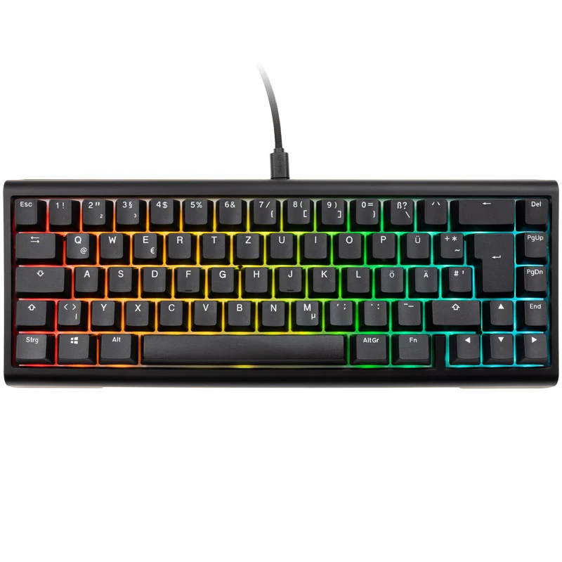 Ducky Tinker 65 tastatūra Gaming USB QWERTY Melna