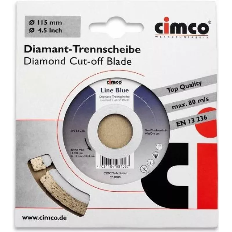 Griešanas disks Cimco 208702