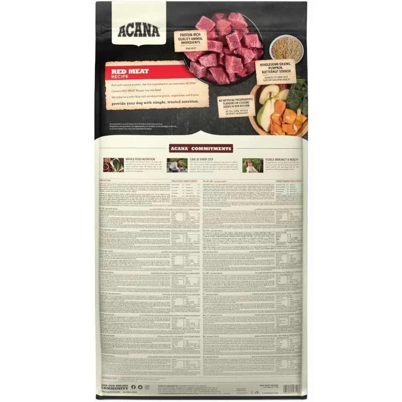 ACANA Classics Red Meat - sausā suņu barība - 14,5 kg