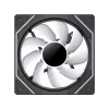 Gamemax | Korpusa ventilators | FN12A-S8I | Melns