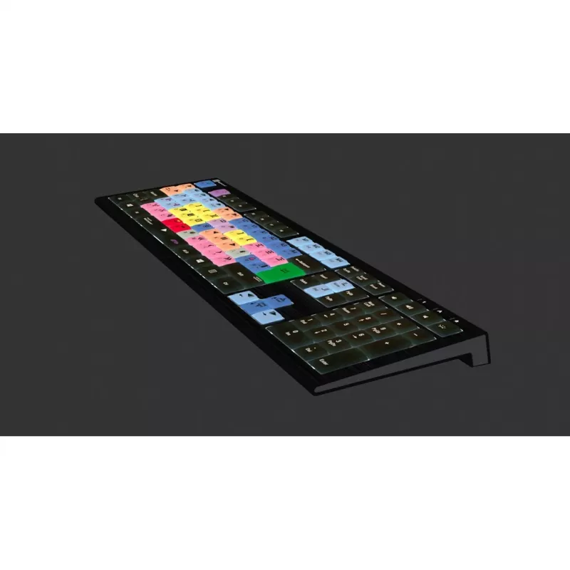 Logickeyboard Avid Media Composer ASTRA 2 aizmugurgaismota tastatūra datoram UK (LKB-MCOM4-A2PC-UK)