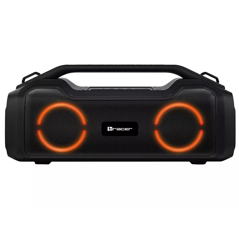 Stereo portatīvais skaļrunis TRACER BigBoy TWS Bluetooth 40W RMS, Bluetooth 5.3, 12h akumulators, melns